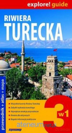 Riwiera Turecka 3w1 Przewodnik + Atlas + Mapa [KSIĄŻKA]
