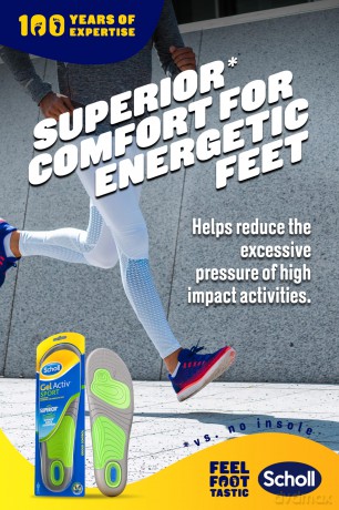 MenÂ´s GelActiv Sport shoe insoles 1 pair