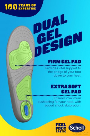 MenÂ´s GelActiv Sport shoe insoles 1 pair