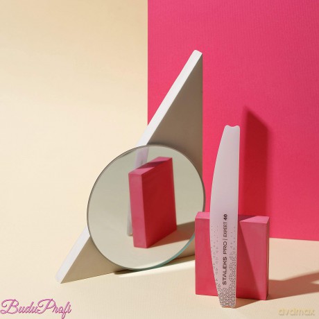 Metal handle for disposable nail files Expert 40 Crescent Metal Nail File Base