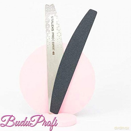 Metal handle for disposable nail files Expert 40 Crescent Metal Nail File Base