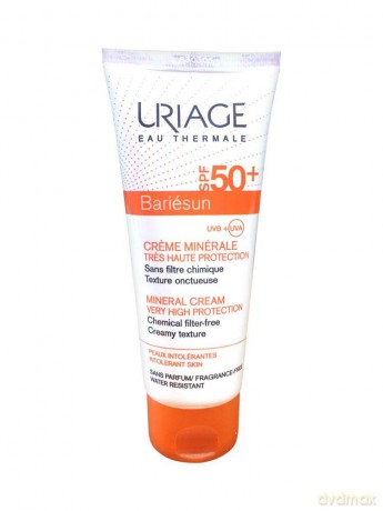 Mineral protection cream for face and body SPF 50+ Barisun Very High Protection Mineral Cream 100 ml