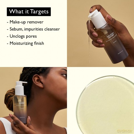 Moisturizing and gentle cleansing oil Black Rice Moisture Deep Cleansing Oil Vegan 150 ml