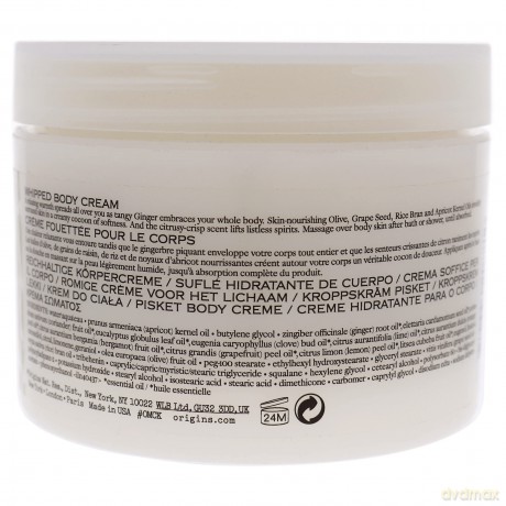 Moisturizing body cream Ginger Souffle Body Cream 200 ml