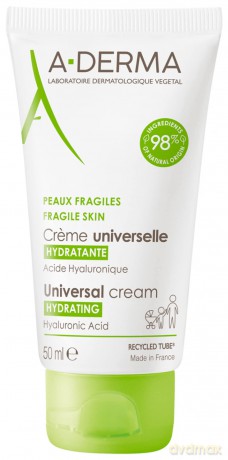 Moisturizing cream with hyaluronic acid Hydrating Universal Cream - Volume: 50 ml
