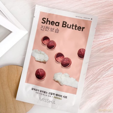 Moisturizing face mask Airy Fit Sheet Mask Shea Butter 1 pc.