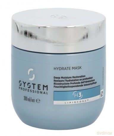 Moisturizing hair mask Hydrate Mask - Volume: 200 ml