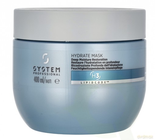 Moisturizing hair mask Hydrate Mask - Volume: 400 ml