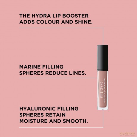 Moisturizing Lip Gloss Hydra Lip Booster 6 ml - Shade: 28 Translucent Mauve