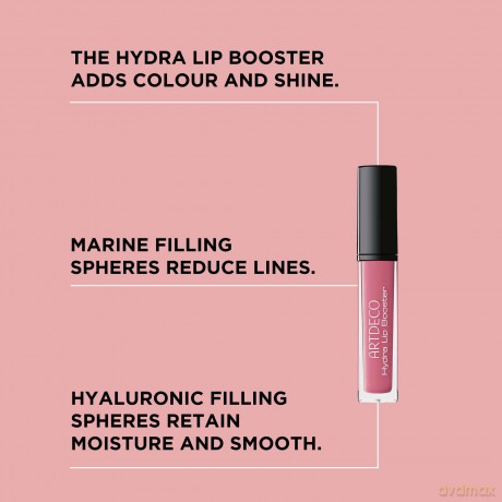 Moisturizing Lip Gloss Hydra Lip Booster 6 ml - Shade: 38 Translucent Rose