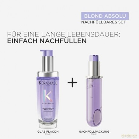 Moisturizing oil for blonde hair Blond Absolu Cicagloss Hydrating Hair Oil 75 ml