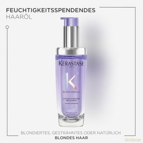 Moisturizing oil for blonde hair Blond Absolu Cicagloss Hydrating Hair Oil 75 ml