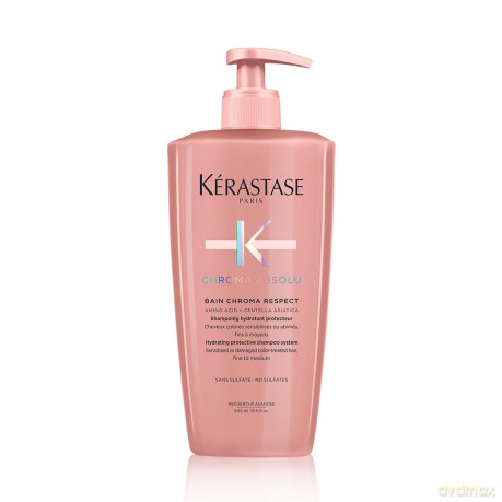 Moisturizing shampoo for colored hair Chroma Absolu Bain Chroma Respect Shampoo - Volume: 500 ml