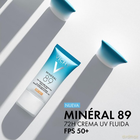 Moisturizing skin fluid SPF 50 Mineral 89 Daily Fluid 50 ml