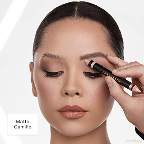 Multi-purpose Highlighting Duo Pencil 4.8 g - Shade: Matte Camille/Sand Shimmer