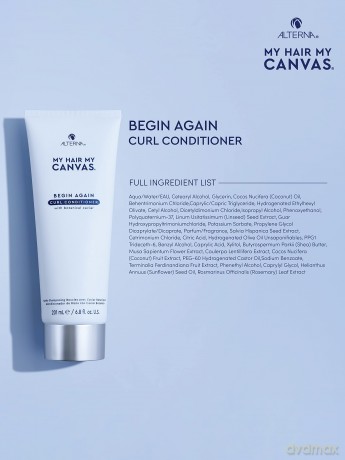 My Hair My Canvas Begin Again Curl Conditioner for Curly and Wavy Hair - Volume: 201 ml