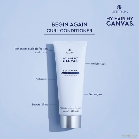 My Hair My Canvas Begin Again Curl Conditioner for Curly and Wavy Hair - Volume: 201 ml