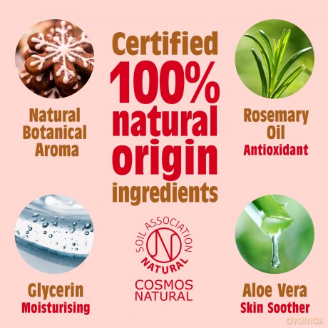 Natural deodorant spray Spiced Gingerbread Deodorant Spray 100 ml