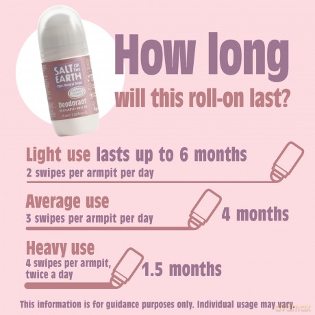 Natural roll-on deodorant Lavender & Vanilla Deo Roll-on 75 ml