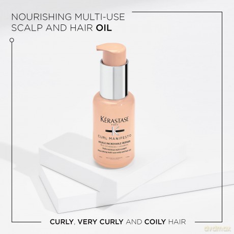 Nourishing oil for wavy and curly hair Curl Manifesto Nourish ing Scalp and Hair Oil - Volume: 50 ml