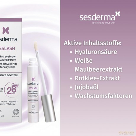 Nourishing serum for eyelashes and eyebrows Seslash Lash and Eyebrow Activating Serum 5 ml