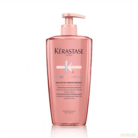 Nourishing shampoo for colored hair Chroma Absolu Bain Riche Chroma Respect Shampoo - Volume: 500 ml