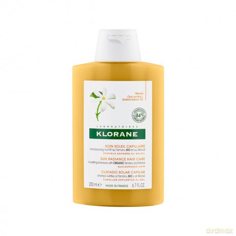 Nourishing Shampoo for Sun-Exposed Hair Bio Tamanu and Monoi Nourishing Shampoo - Volume: 200 ml