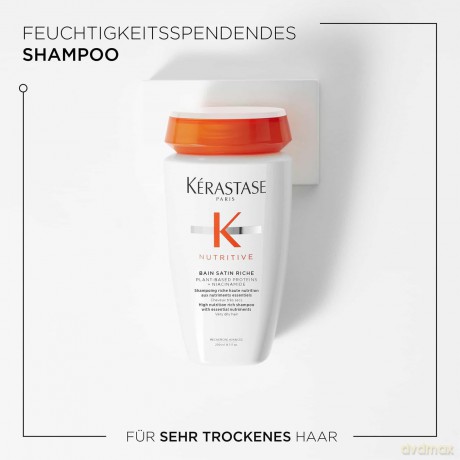 Nourishing Shampoo Nutri tive Bain Satin Riche High Nutri tion Rich Shampoo - Volume: 250 ml