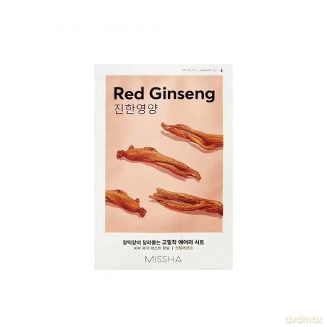 Nourishing sheet mask Red Ginseng Airy Fit Sheet Mask 19 g