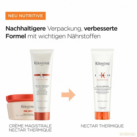Nutri tive Nectar Thermique leave-in heat protection cream Beautifying Anti-frizz Blow Dry Milk - Volume: 150 ml