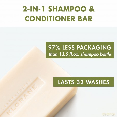 Oats solid shampoo Shampoo Bar 80 g