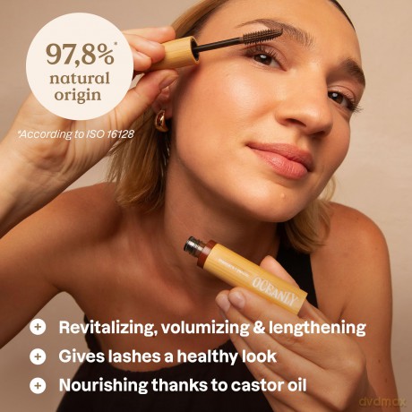 Oceanly 2in1 Mascara with Eyelash Nourishing Serum Mascara + Serum 7 g - Shade: Brown
