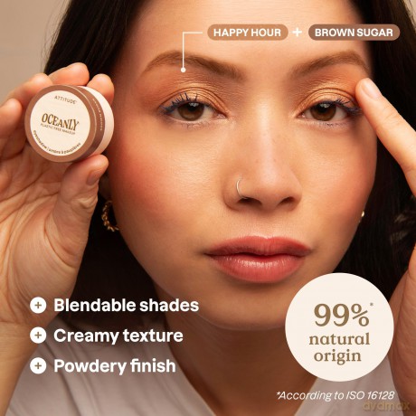 Oceanly Cream Eyeshadow Eyeshadow 5 ml - Shade: Brown Sugar