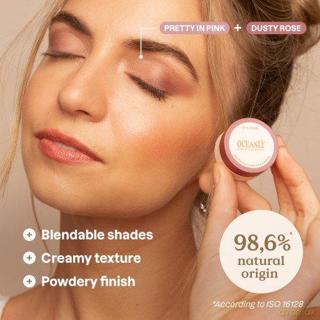 Oceanly Cream Eyeshadow Eyeshadow 5 ml - Shade: Dusty Rose