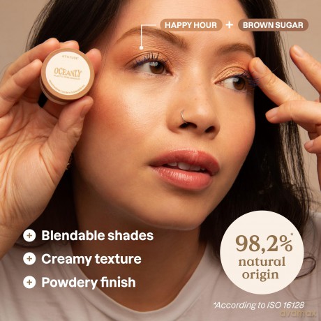 Oceanly Cream Eyeshadow Eyeshadow 5 ml - Shade: Happy Hour
