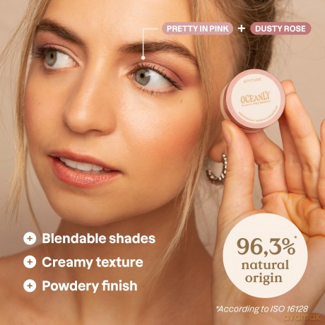 Oceanly Cream Eyeshadow Eyeshadow 5 ml - Shade: Pretty in Pink