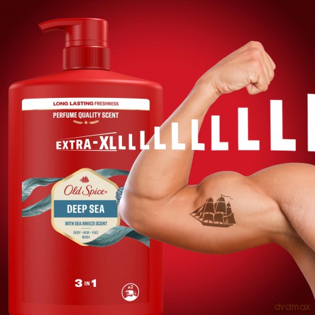 Old Spice Deep Sea Shower Gel - Volume: 1000 ml
