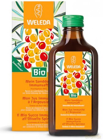 Organic sea buckthorn juice - Volume: 200 ml