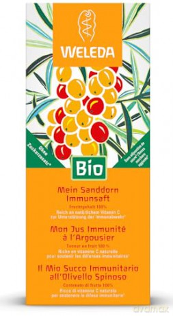 Organic sea buckthorn juice - Volume: 200 ml
