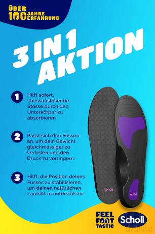 Orthopedic insoles In-Balance Plantar Fasciitis Insole 1 pair - Variant: Medium