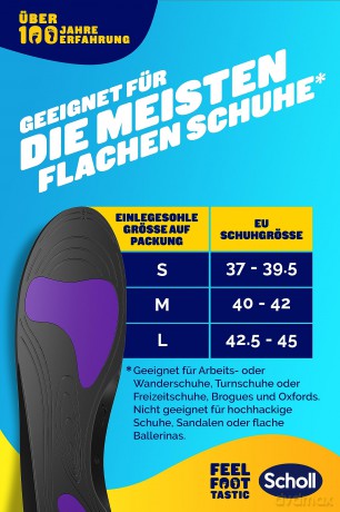 Orthopedic insoles In-Balance Plantar Fasciitis Insole 1 pair - Variant: Medium