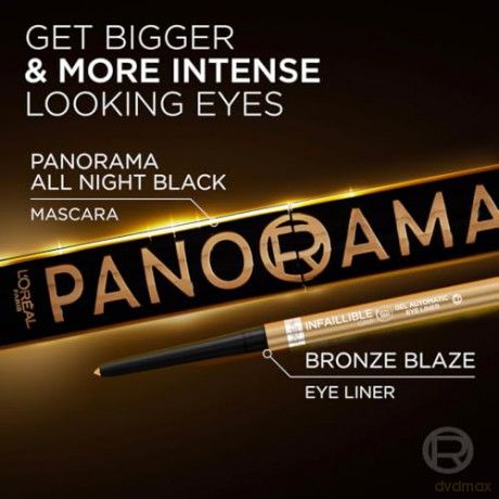 Panorama Volume Mascara Mascara 9.9 ml - Shade: All Night Black