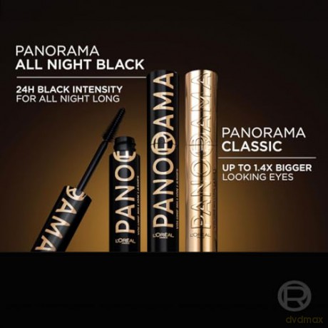 Panorama Volume Mascara Mascara 9.9 ml - Shade: All Night Black