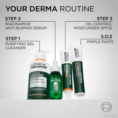 Paste for skin imperfections Men Expert Derma Control SOS Pimple Paste 45 ml