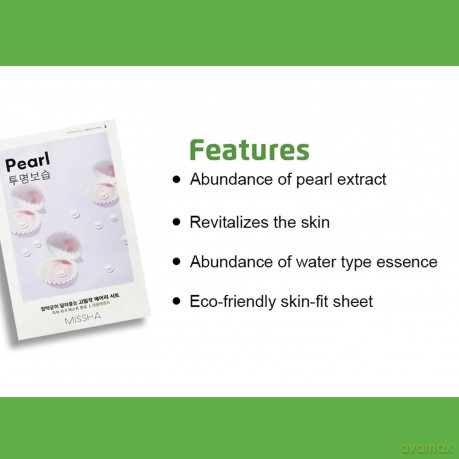 Pearl Brightening Face Mask Airy Fit Sheet Mask 19 g