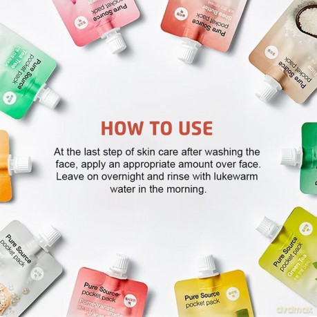 Pearl Pure Source Brightening Face Mask Pocket Pack 10 ml