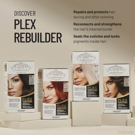 Permanent color for blonde hair Plex Rebuilder Permanent Color Cream