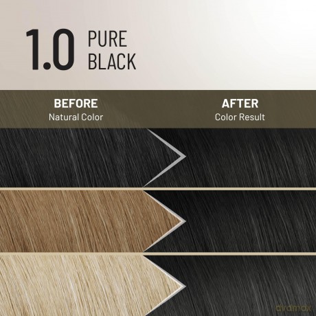 Permanent hair color Plex Rebuilder Permanent Color Cream - Shade: 1.0