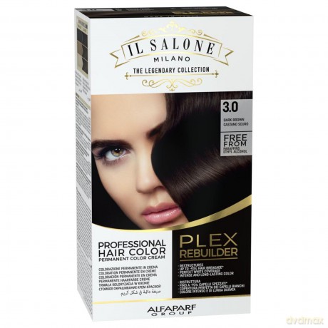Permanent hair color Plex Rebuilder Permanent Color Cream - Shade: 3.0