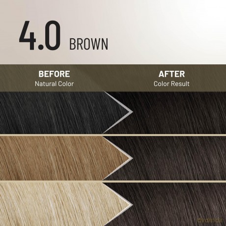 Permanent hair color Plex Rebuilder Permanent Color Cream - Shade: 4.0